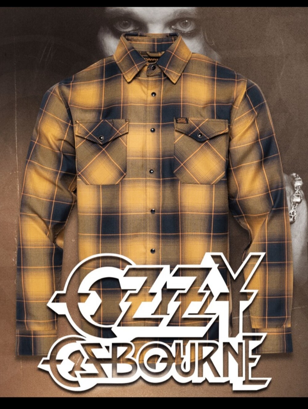 Dixxon Ozzy Osbourne Flannel Men's Size 2X - Picture 2 of 4